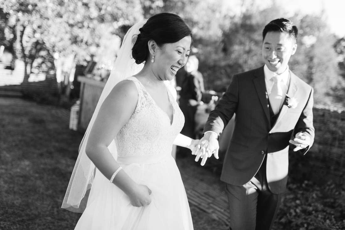 venue chilton wedding - bride and groom introduction