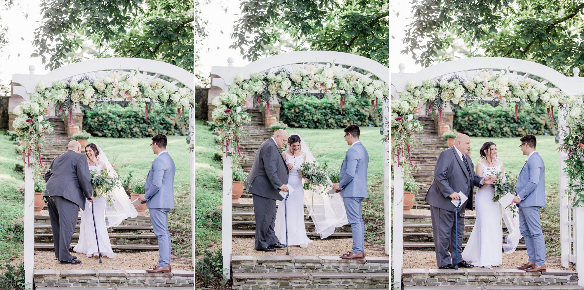 Cristin + Alex | Lauxmont Farms Sunken Garden wedding | Maria Silva ...